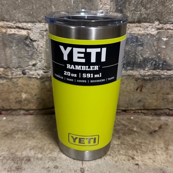Yeti Other - New - YETI 🧊Fire Fly Yellow NEW COLOR 591ml rambler neon tumbler